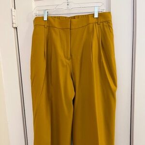Real wool - JCrew 100% wool cropped pants - 12 - gold or mustard